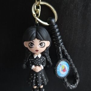 WEDNESDAY Doll Keychain/Bag Charm 👀NWT